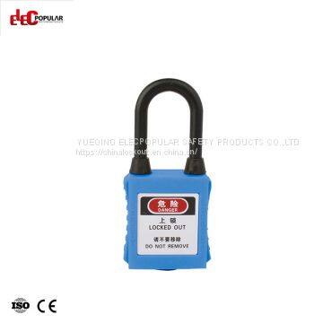 38mm Dustproof Insulation Shackle Safety Padlock EP-8531D~EP-8534D ABS Safety Padlock