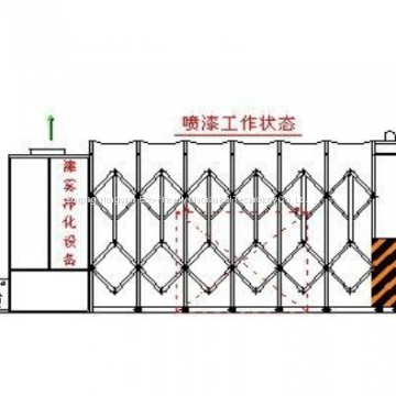 Telescopic Paint Spray Booth of Large Workpieces photo-2