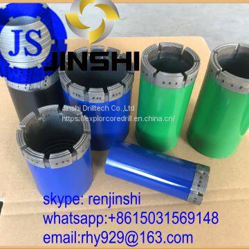 AQ BQ NQ HQ PQ Impregnated Diamond Core Bit