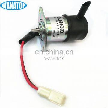 12V 16271-60010 16271-60012 Fuel Solenoid For Kubota RTV900R RTV900S RTV900T RTV900W