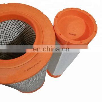 China supplier high performance 6LTAA8.9-G air filter K20950C2/K20900C2/K2448C2 for Generator set