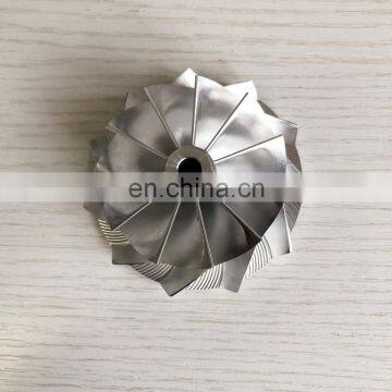 TD05H reverse 54.06/71.40mm 11+0 blades high performance Turbocharger milling/aluminum 2618/billet compressor wheel