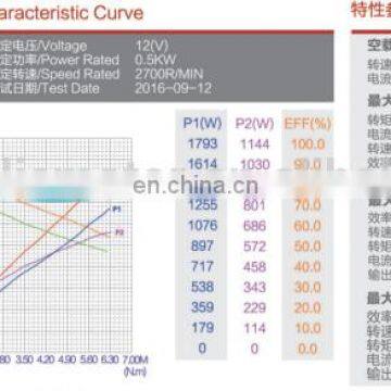 Электрический двигатель постоянного тока для электрофура 12В 500Вт, горячие продажи photo-6