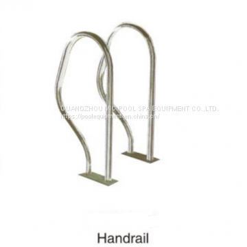 strinless steel Ladder handrail for swimming pool