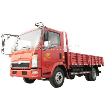 Cargo Transport 4x2 6 Wheelers 5 Ton Howo Light Truck