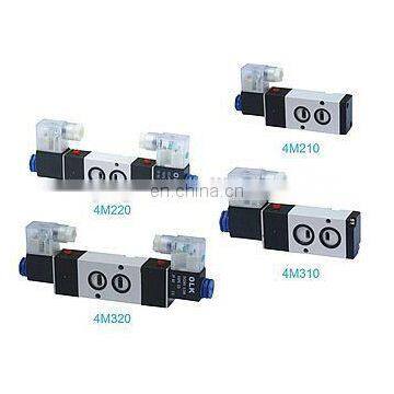 Air pneumatic solenoid valve ac 24 , 110 , 220 v / 4m310-08 solenoid valve