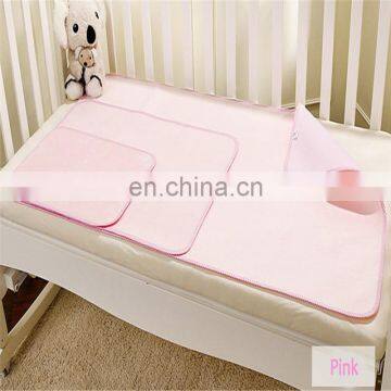 Premium amazon suppliers custom contoured quilted style waterproof portable changing pad liner for baby and adult bed diaper