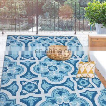 Indoor/Outdoor Recycled Plastic Floor Mat/Rug - Reversible - Weather & UV Resistant photo-4