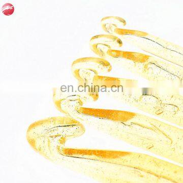 Sewing DIY Single-End Acrylic Crystal Knitting Needles Cusp Sweater Needle Weaving Tools Crochet Hook Set photo-4