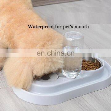 Luxury Smart Auto Automatic Pet Dog Cat Food Water Dispenser Bottle Bowl Pet Feeder photo-3