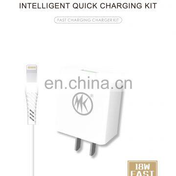 18w High -power QC 3.0 for IPhone Micro Type-c Set Fast Charger photo-3
