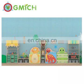 Cartoon Toys Cabinet Storage Wooden Shoe Cabinet photo-2