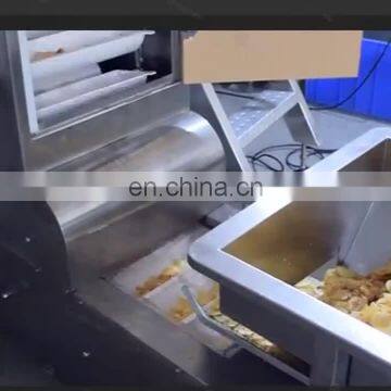 French fries automatic machine potato peeling frying making machine potato chips production line