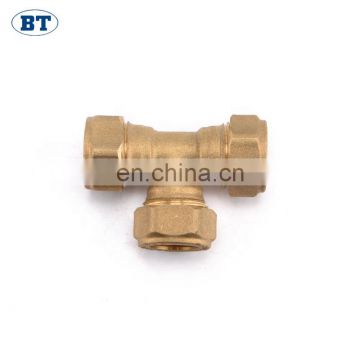 BT6021 10% discount 1/2"-2" BOTE brass valve pex pipe fitting