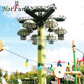 outdoor machine playground game thrilling family equipment magic parachute rides other amusement park products