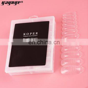 Pre Design Nail Tips Long Full Cover Different Types False Nail Tips 120pcs for Nail Gel Polish uv Printing Gel photo-4