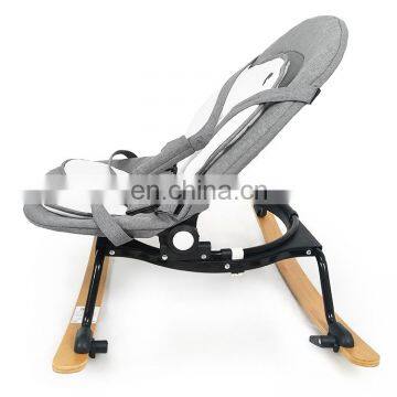 Baby Solid Wood Rocking Chair Newborn Children Comfort Rocking Chair