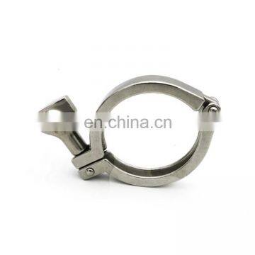 Wholesale Price 1.5" SS304 Heavy Duty Single Pin Clamp Fitting Connection Stainless Steel Sanitary Flange Clamp photo-5
