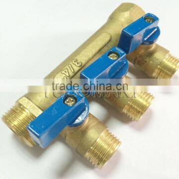  supply underfloor heating manifold brass material
