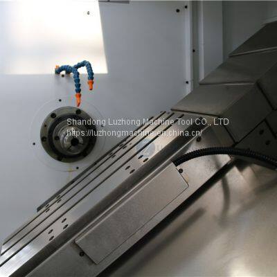 CK46P High Speed High Precision Automatic CNC Slant Bed Linear Rail Lathe Machine photo-4