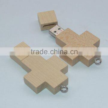 Factory price fashional design wooden usb flash driver, high capacity and custom logo wood usb flash drive