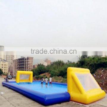 Giant inflatable football field