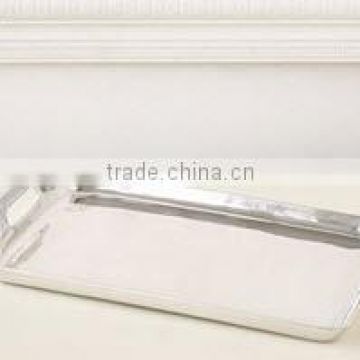 Rectangular Silver Hotel Serving Tray