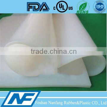 silicone 70Shore A hard rubber sheet