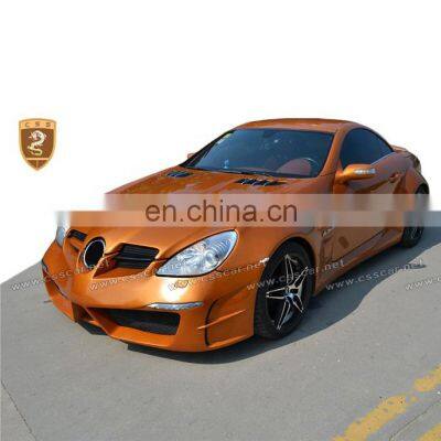 Wide tuning body kit for bens SLK class R171 2006-2010 in frp