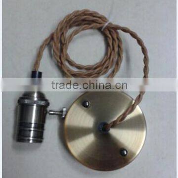 Vintage Brass Lamp Holder photo-3