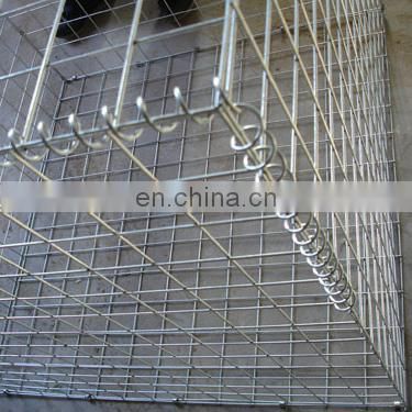 Beautiful and beautiful decoration with solid exterior wall courtyard partition embellishment welding gabion Box