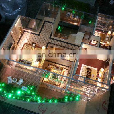 Professional Elaborated Residential Building Architectural Interior Scale Models Making for House Design and Plan photo-2