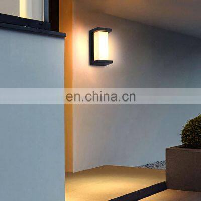 Modern Waterproof Wall Lamp Metal Shade Loft LED Wall Lights