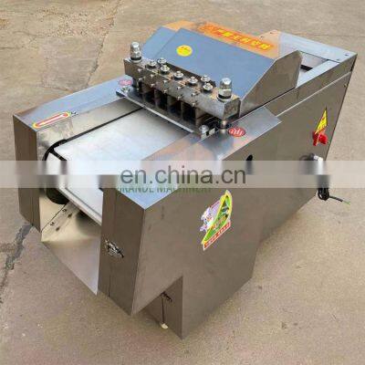 Automatic Commercial Fresh and Frozen Chicken Steak Cutting Machine/Poultry/Fish Cube Cutter/Meat Cubes Cutting Machine photo-3