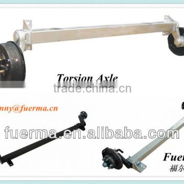 boat trailer torsion axle