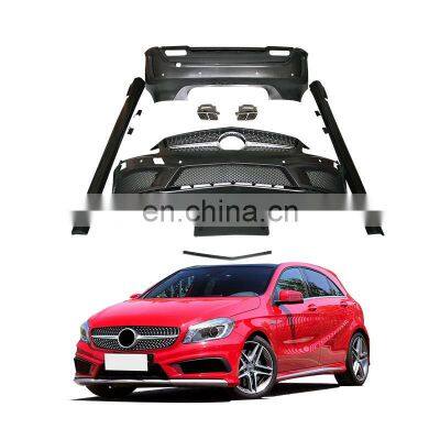 GBT drop shipping car tuning parts for mercedes a class w176 bumper for mercedes benz a class a180 a260 w176 bodykit