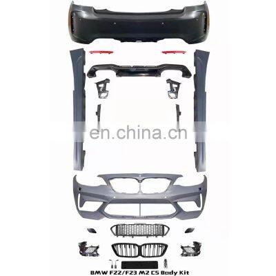 Prefect facelift conversion body kit for BMW 2-series F22 F23 upgrade to M2 CS Model with front/rear bumper side skirt