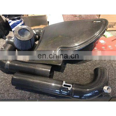 Supplier Good Quality Lower Price Promotion Carbon Components Carbon Fiber Cold Air Engine Intake For VW Golf 6R EA113