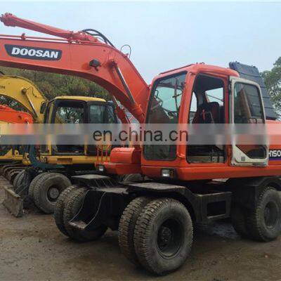 nice performance doosan wheel excavator dh150 dh150lc-7 dh150w-7 for sale now