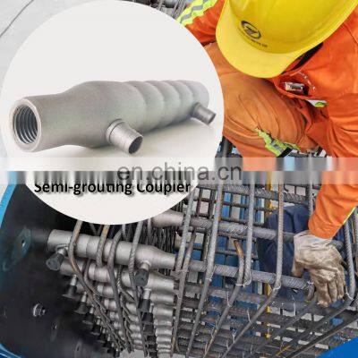 12mm 40mm Grout filled Rebar Steel Sleeve Coupler