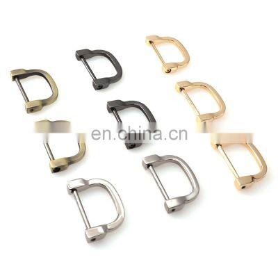 Bag Accessories Horseshoe Metal Removable Buckle Alloy Detachable Screws Opened D Ring photo-4