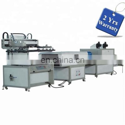 UTFB960N Series semi automatic screen printer with robot hand for PVC/ PET / OPP/ PAPER /Heat Transfer/vinyl/carton