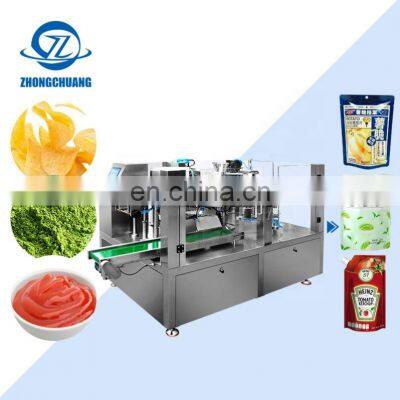 Milk Packing Machinery Juice Filling And Machine Salad Water Jus Packaging Machines For Cookies