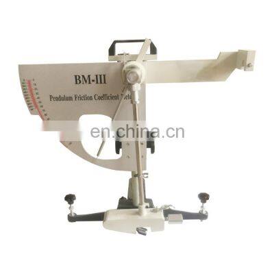 Hot sale British Pendulum Friction Tester Pendulum skid resistance and friction test