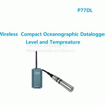 P77DL Compact Oceanographic Datalogger, Wireless level/temperature recorder