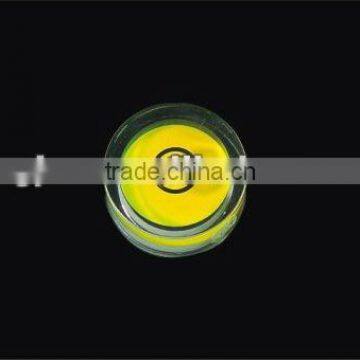 PMMA Bull eyes Spirit level circular level vial,circular, square vial,Gradienter level bubbles