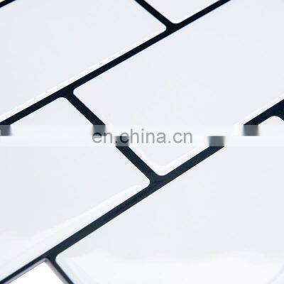 Amzaon Hot Sell 3d Peel and Stick Backsplash Interior Wall Decorative Peel and Stick Tile photo-3