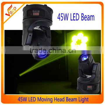 mini beam led lights 45w led moving head mini party light