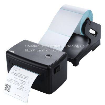 HOP-HQ450 Factory New Arrival 110mm 4' Label Thermal Printer Packaging Labels Printer for Shipping Label Printer
