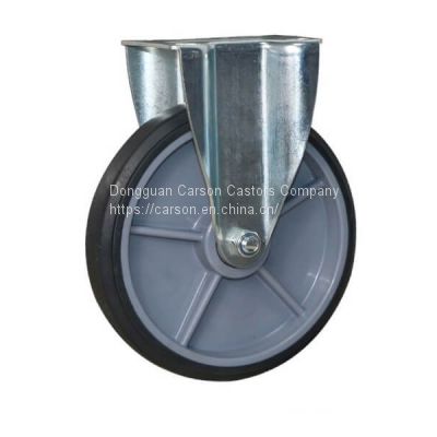 4'' Rubber Plastic Core Trolley Wheels (200kg)